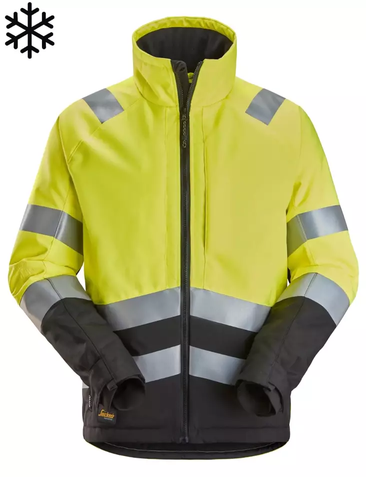 Snickers 1153 High-Visibility Winter Work Jacket - High Visibility Winter Jackets EN ISO 20471 Class 1–3 - 1153 - 1