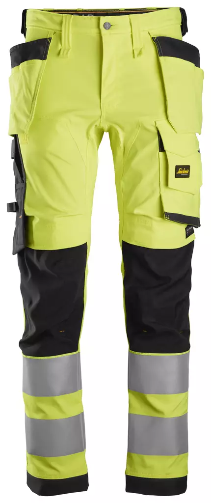 Snickers 6243 Hi-Vis pants Stretch LK2 - HIVIS TROUSERS - 6243 - 1