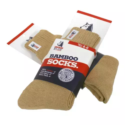 Steel Blue Työ Bambusukka paksu - Työsukat - A-00003 - 1