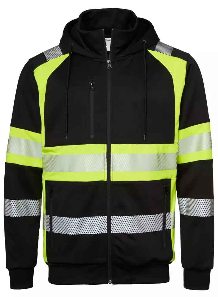 Top Swede 602 College Hoodie FZ LK1 – Visibility Class 1 - HIVIS SWEATSHIRT | FLEECE - 603 - 1