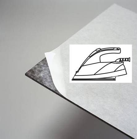 Kuumaliimapohja kalvo Kangasmerkille - Brodeeraus - 198624 - 1