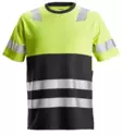 Snickers 2534 Hi-Vis T-shirt LK1 - HIVIS SHIRT - 2534 - 1