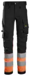 Snickers 6334 Stretch Hi-Vis pants LK1 - HIVIS TROUSERS - 6334 - 2