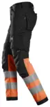Snickers 6334 Stretch Hi-Vis pants LK1 - HIVIS TROUSERS - 6334 - 36
