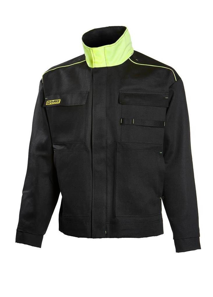 Dimex 644 Palosuojattu takki musta - Palosuojatut takit - 644 - 1