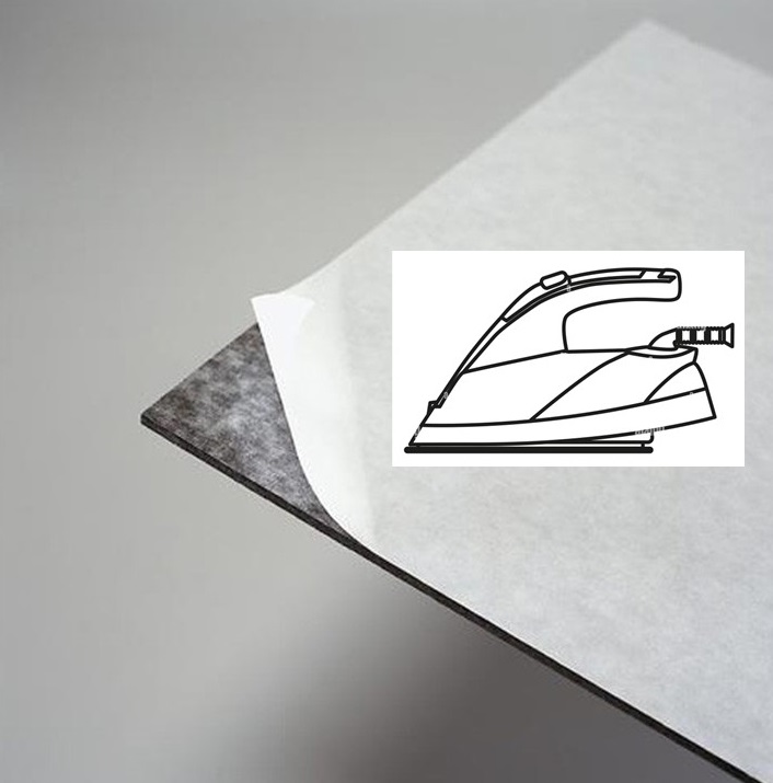 Kuumaliimapohja kalvo Kangasmerkille - Brodeeraus - 198624 - 1