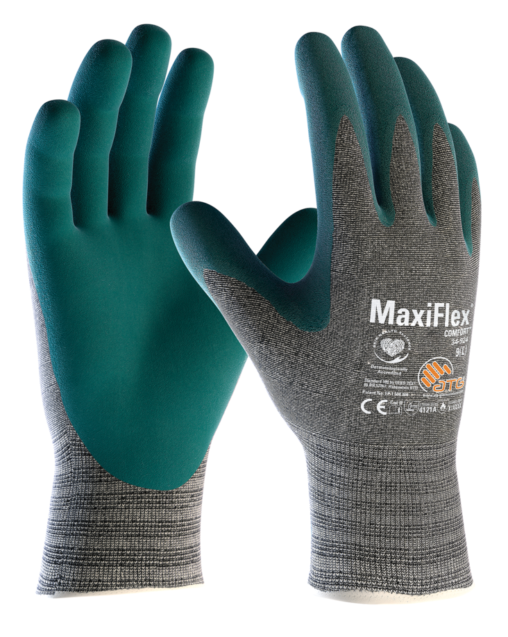 MaxiFlex Comfort HT Nitrile work glove - Pinnoitetut työkäsineet - 34-924 - 1