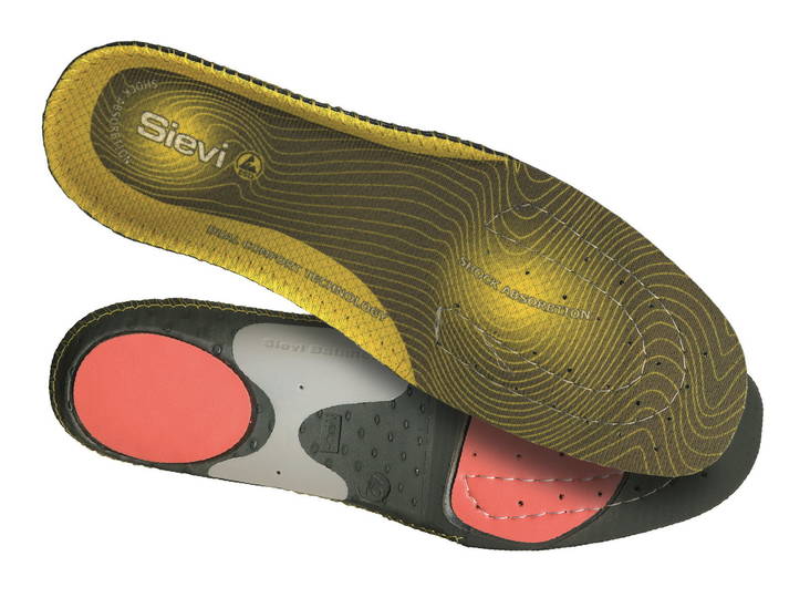 Sievi High Arc support insole yellow - INSOLES - 99534 - 1