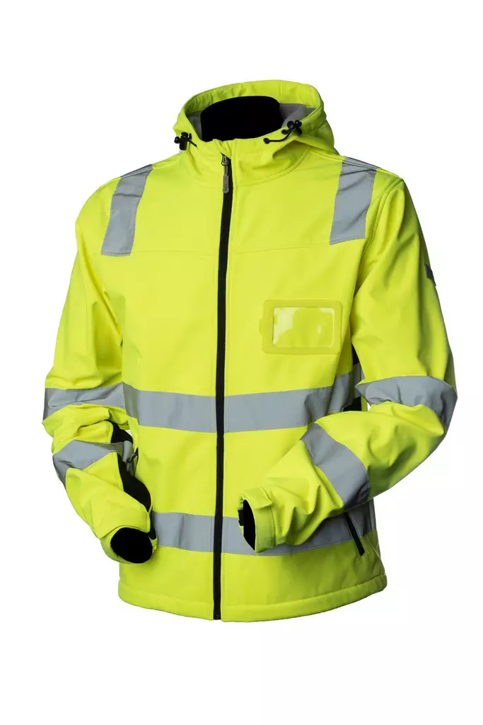 Priha Hi-Vis Softshell Jacket with hood - JACKETS HIVIS - 4342-4344 - 1