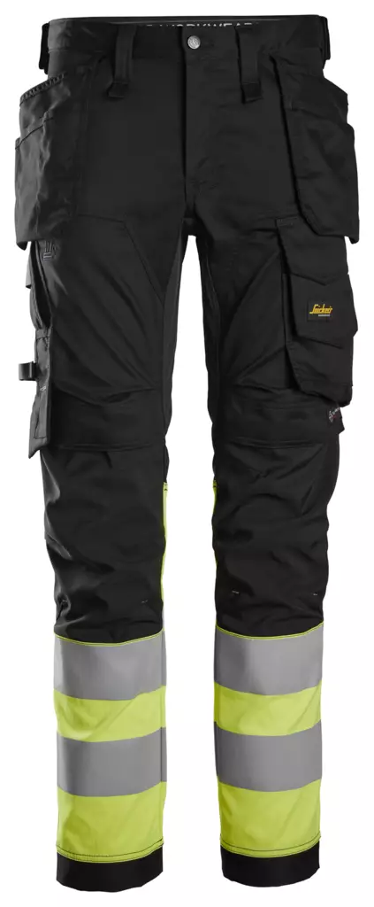 Snickers 6234 Hi-Vis pants Stretch RT - HIVIS TROUSERS - 6234 - 1