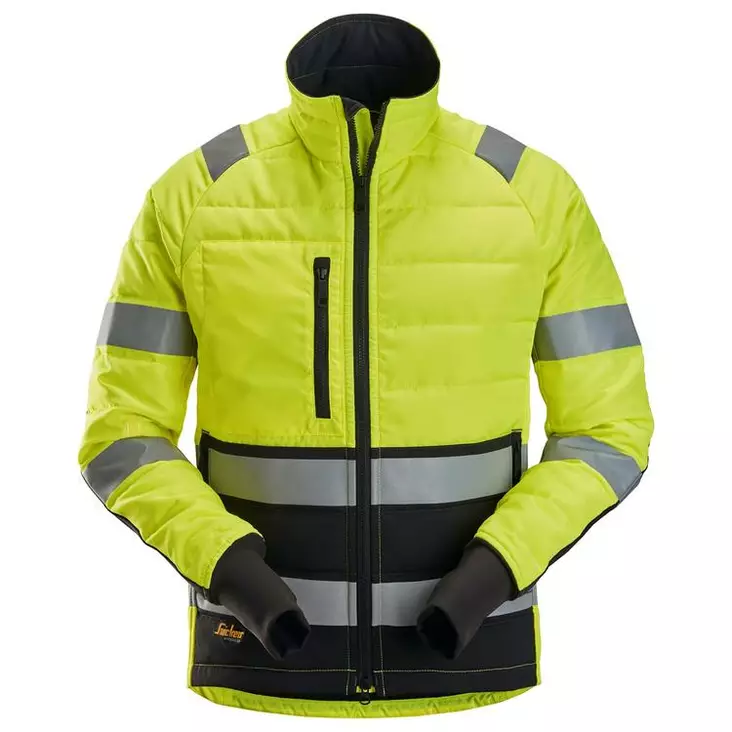 Snickers 8134 light winter work Jacket - High Visibility Winter Jackets EN ISO 20471 Class 1–3 - 8134 - 1
