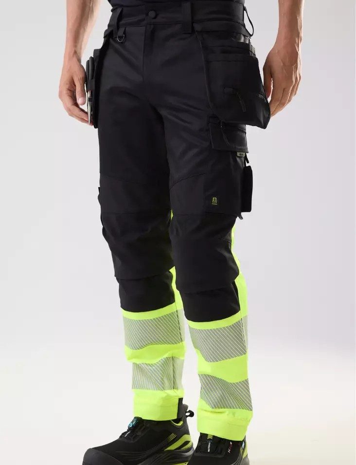 Top Swede 334 Craftsmen Trousers 4-way stretch - HIVIS TROUSERS - 334 - 1