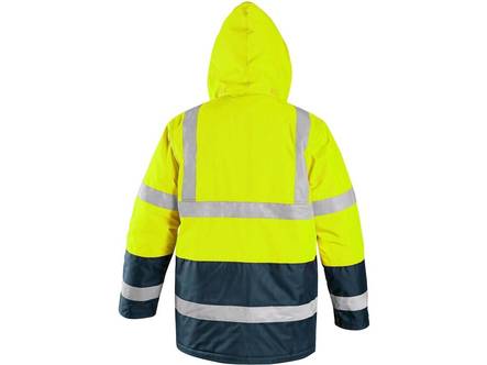 CXS Oxford Hi-Vis Winter Jacket WP - High Visibility Winter Jackets EN ISO 20471 Class 1–3 - 1110-005-155 - 2