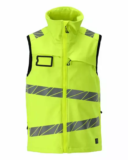 Mascot Accelerate HiVis Softshell Vest - HIVIS VEST - 24065 - 1