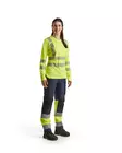 Blåkläder Women's Hi-Vis Long Sleeve - Naisten työpaidat - 34851013 - 2