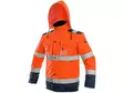 CXS Luton Hi-Vis Winter Jacket with Hood - High Visibility Winter Jackets EN ISO 20471 Class 1–3 - 1110-051-155 - 20