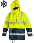 CXS Oxford Hi-Vis Winter Jacket WP - High Visibility Winter Jackets EN ISO 20471 Class 1–3 - 1110-005-155 - 1