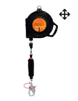 Safetop Maxiroll self-retracting wire lifeline 35m V+H - Kelautuvat tarraimet - 80835 - 1