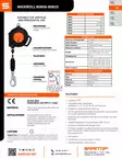 Safetop Maxiroll kelautuva vaijeritarrain 35m HV - Kelautuvat tarraimet - 80835 - 2