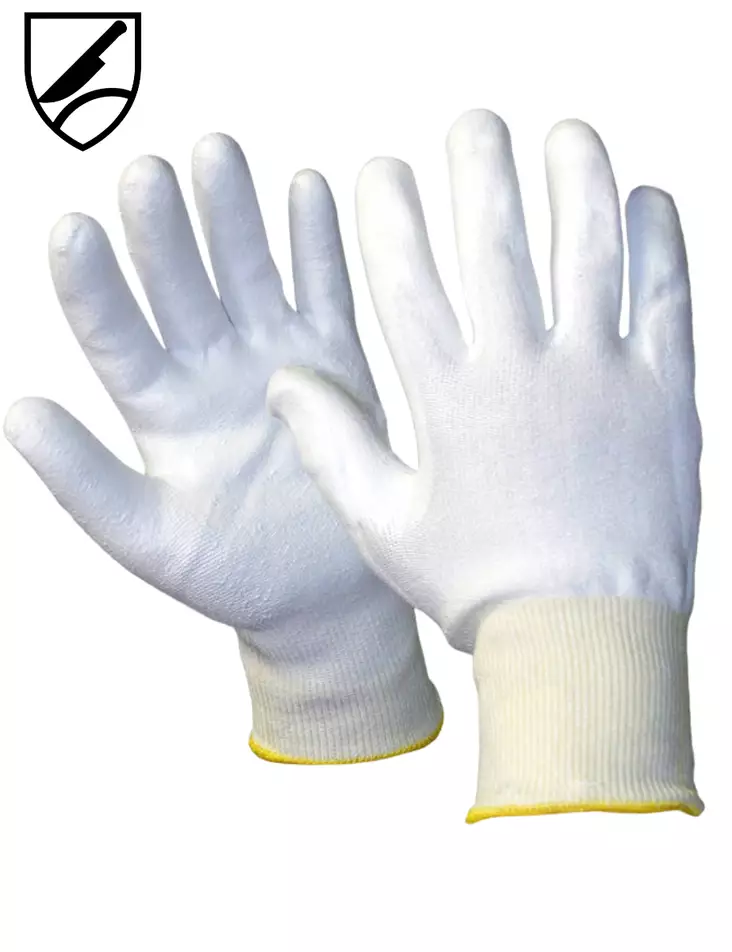 1935 Cut-Flex white Viiltosuoja PU C - Viiltosuojakäsineet - 1935 - 1