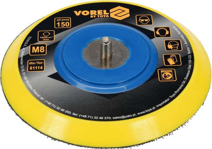 Vorel Grinding disc 150mm - MACHINES - 81115 - 1