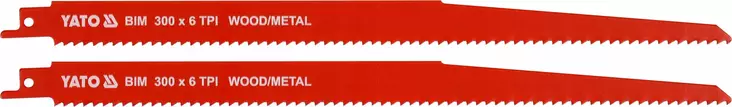 Yato Puukkosahanteräsarja Wood & Metal - Veitset - YT-33935 - 1