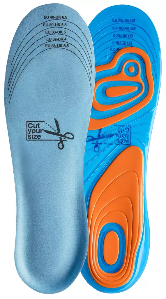 Kvill pohjallinen Gel Insole Arch support footbed Tuki - Pohjalliset - 4011000095 - 1