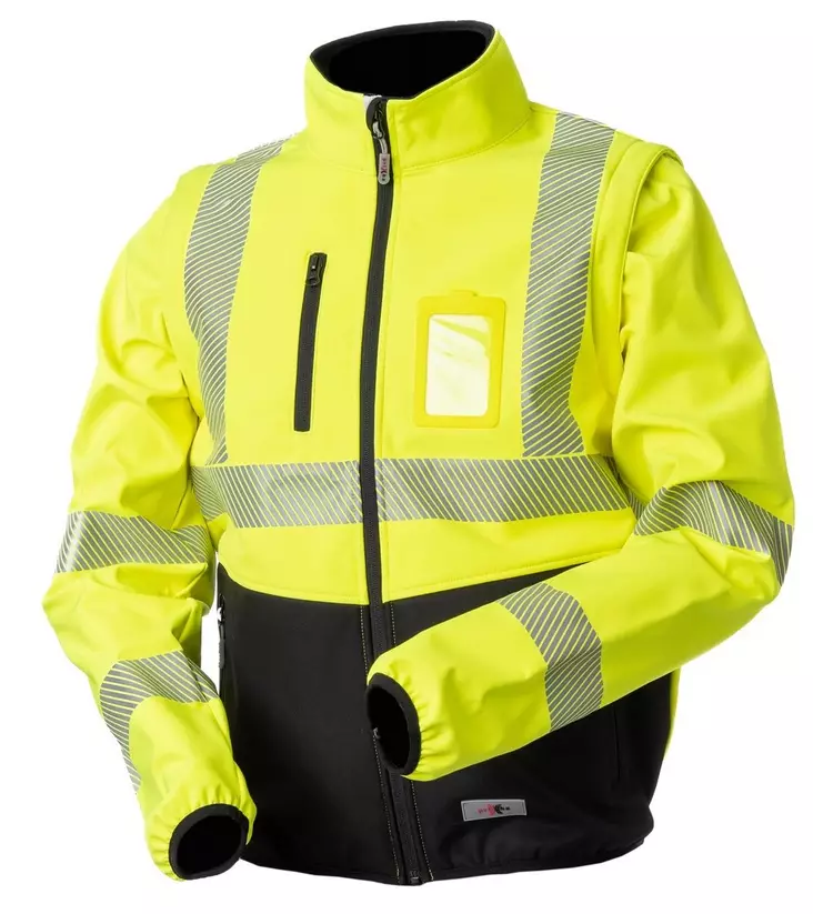 Priha Huomio Softshell Jacket with loose sleeves - JACKETS HIVIS - 4138-4145 - 1