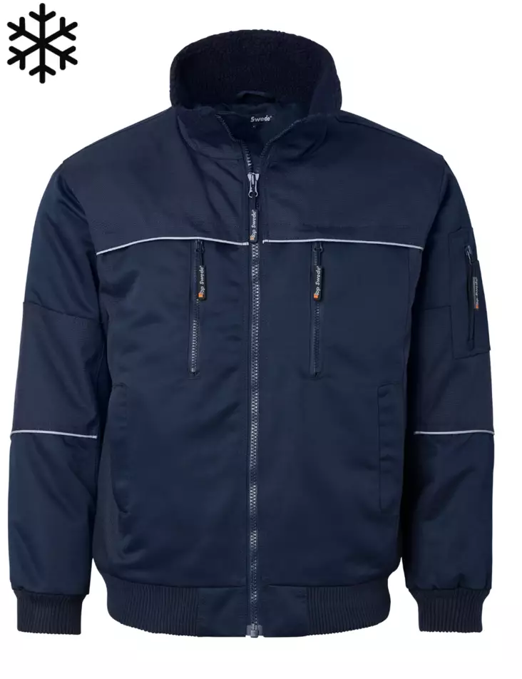 Top Swede 5126 Winter work Jacket Black - Corporate & Work Winter Jackets Non-Hi-Vis - 5126-05 - 1