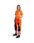 Blåkläder 7156 Women's Hi-Vis Pants RT - Naisten työhousut - 71561811 - 4