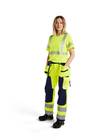 Blåkläder 7156 Women's Hi-Vis Pants RT - Naisten työhousut - 71561811 - 2