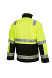Priha 4076 Hi-Vis Winter Jacket yellow/black - High Visibility Winter Jackets EN ISO 20471 Class 1–3 - 4076 - 2