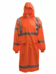 Bosafety Long high visibility rain jacket - Sadetakit - RC-106 - 6