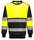 Portwest PW376 Hi-Vis College jumper LK1 - HIVIS SWEATSHIRT | FLEECE - PW376 - 1