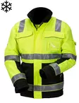 Priha 4076 Hi-Vis Winter Jacket yellow/black - High Visibility Winter Jackets EN ISO 20471 Class 1–3 - 4076 - 1
