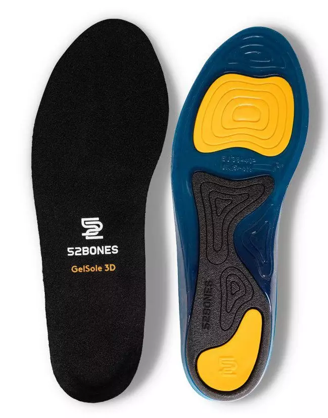 52Bones Pohjallinen Gelsole 3D Neutral - Pohjalliset - 522065 - 1