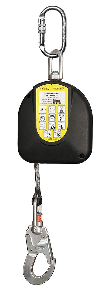 Kelautuva turvatarrain 6m Nauhalla Probelt WR100 - Kelautuvat tarraimet - 821006 - 1