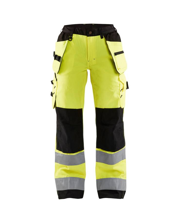 Blåkläder 7156 Women's Hi-Vis Pants RT - Naisten työhousut - 71561811 - 1