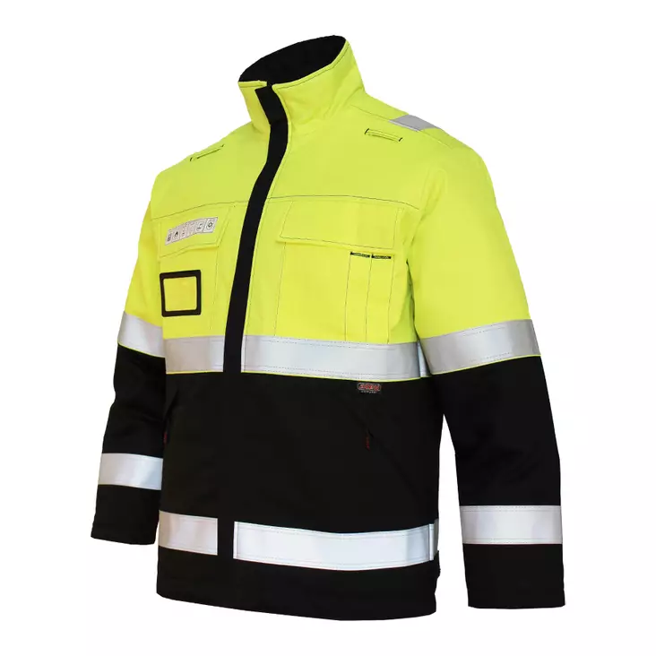 Atex 4136 Multinorm Talvitakki kelta/mus - Palosuojatut takit - 4136 - 1