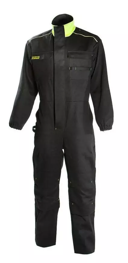 Dimex 646 Fire Protection Coverall Black - FLAME RESISTANT COVERALL - 646 - 1