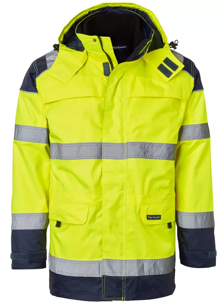 Top Swede 3in1 Hi-Vis Jacket with inner Jacket - JACKETS HIVIS - 126 - 1