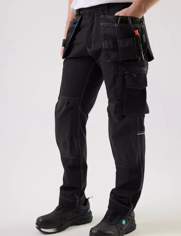 Top Swede 306 Craftsmen työhousut riipputaskuilla stretch - Riipputaskuhousut - 306 - 1