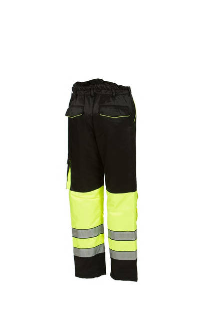 Priha 4077 Hi-Vis Winter pants yellow/mu - WINTER TROUSERS - 4077 - 2