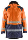 Blåkläder 4457 Hi-Vis Winter Jacket parka - High Visibility Winter Jackets EN ISO 20471 Class 1–3 - 44571987 - 30