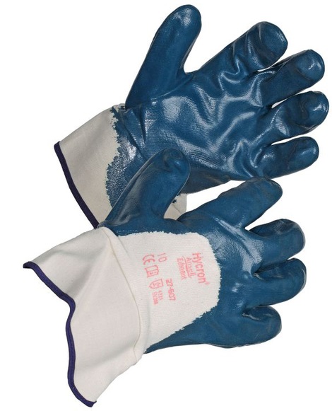 Hycron 27-607 Työkäsine Nitriili/puuvill - Pinnoitetut työkäsineet - 27-607 - 1