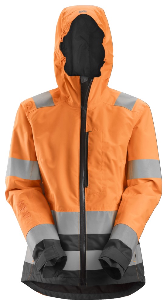 Snickers 1347 Women's Hi-Vis Shell Jacket - Naisten työtakit - 1347 - 1