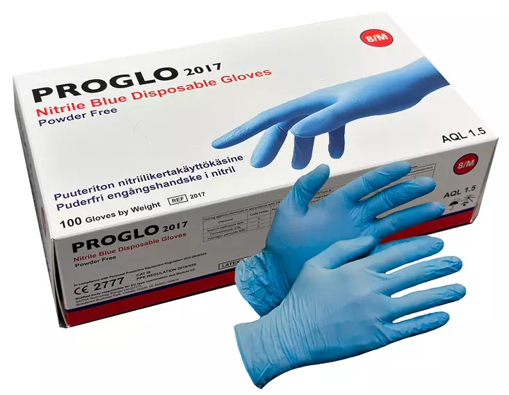 Proglo Nitrile disposable Glove p.ton - Kertakäyttökäsineet - 2017 - 1