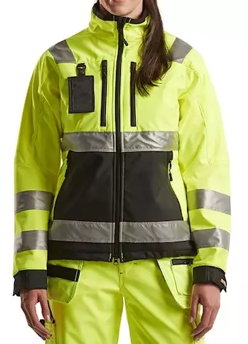 Blåkläder 4902 Women's Hi-Vis Softshell - Naisten työtakit - 49022517 - 1