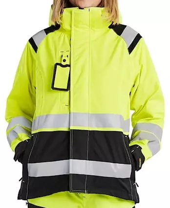 Blåkläder 4904 Women's Hi-Vis Shell Jacket - Naisten työtakit - 49041987 - 1