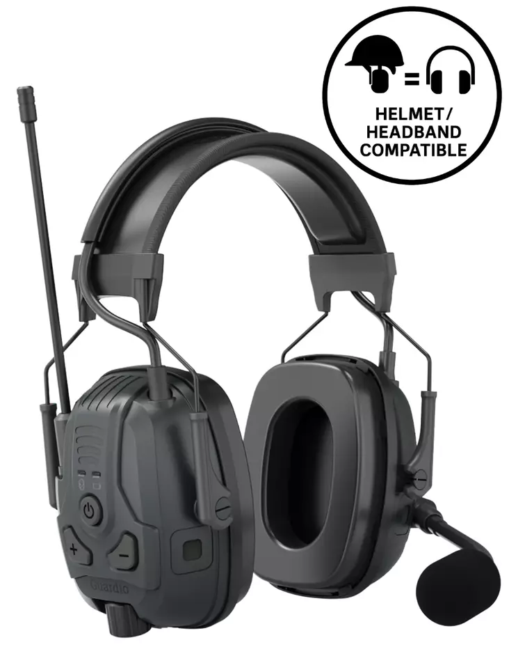 Guardio Freebird PRO Hearing Protection - Electronic Radio Headsets – Bluetooth Hearing Protection - 1001647 - 1